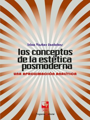 cover image of Los conceptos de la estética posmoderna